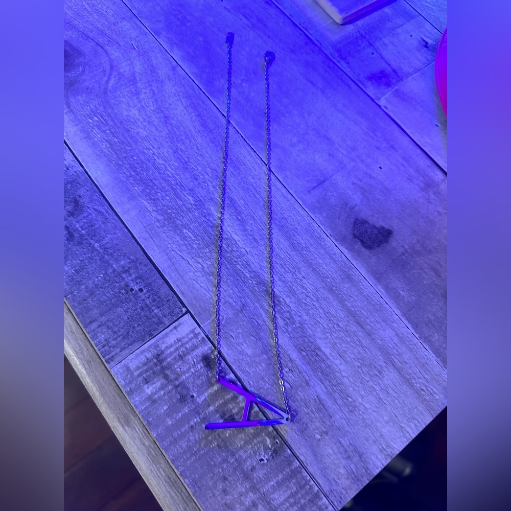 Sliver A necklace